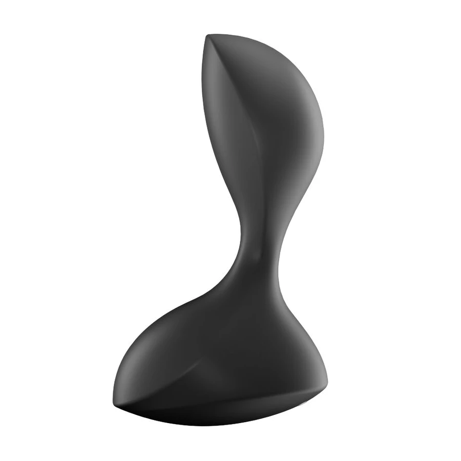 SATISFYER - SWEET SEAL VIBRATING PLUG APP BLACK